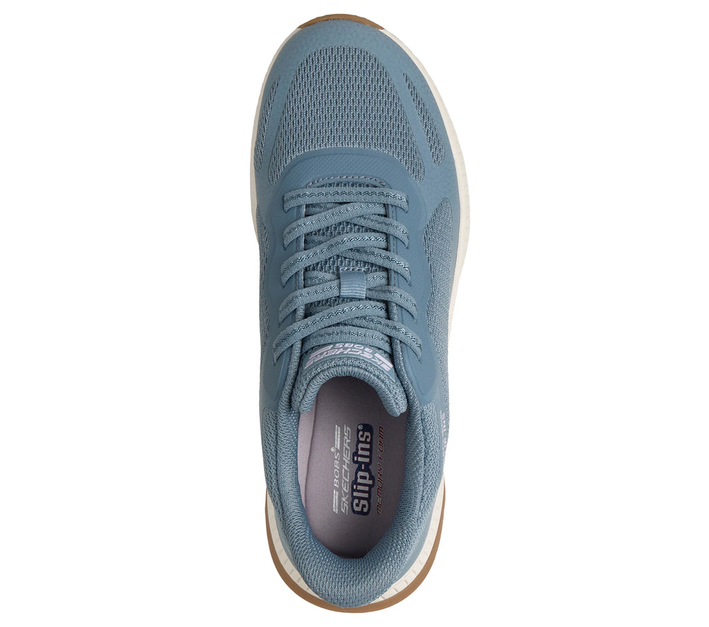 "Skechers mujer azul slips ins uso diario"