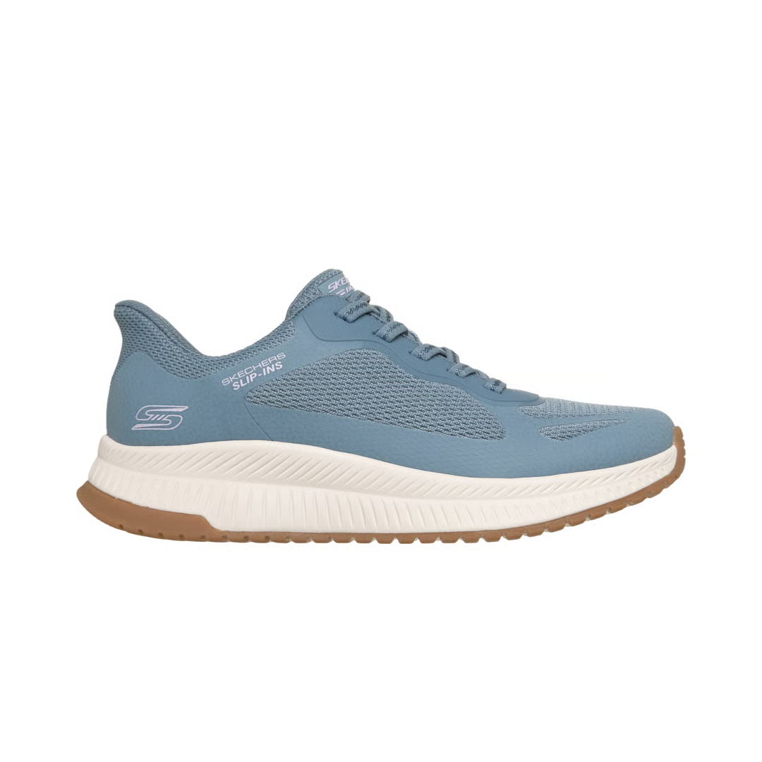 "Skechers mujer azul slips ins uso diario"