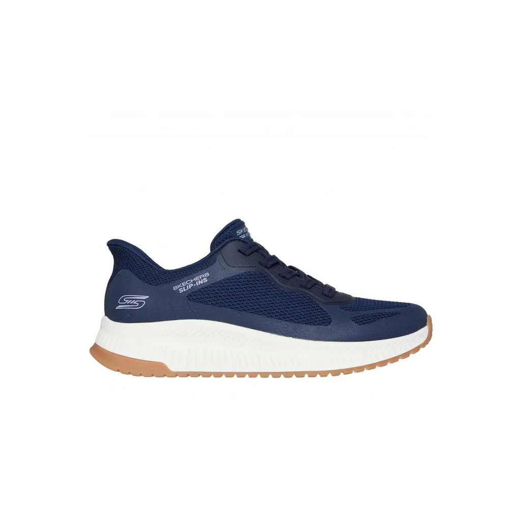 "Skechers azul navy mujer slips ins uso diario"