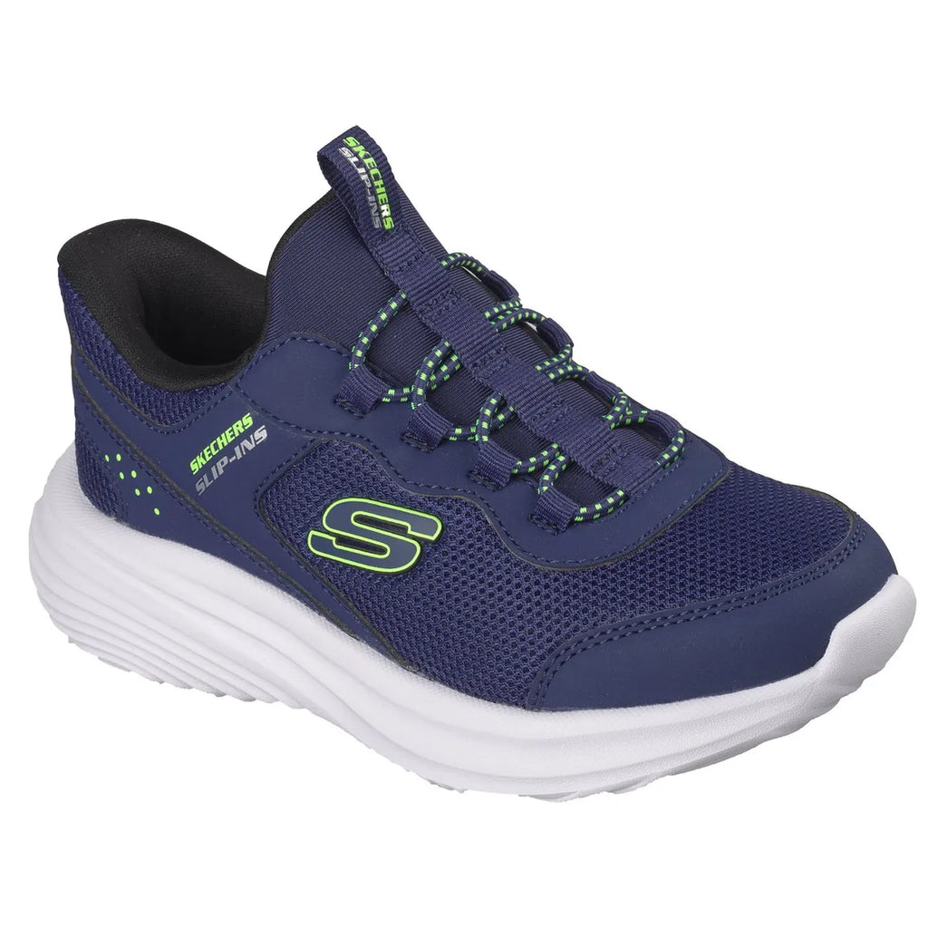 Zapatillas Niño Slip-ins Bounder Pro Azul Skechers 404208LNVY