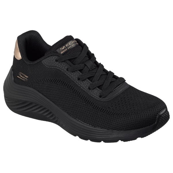 Tenis Skechers Mujer BOBS  Squad Waves Negro 117679BBK