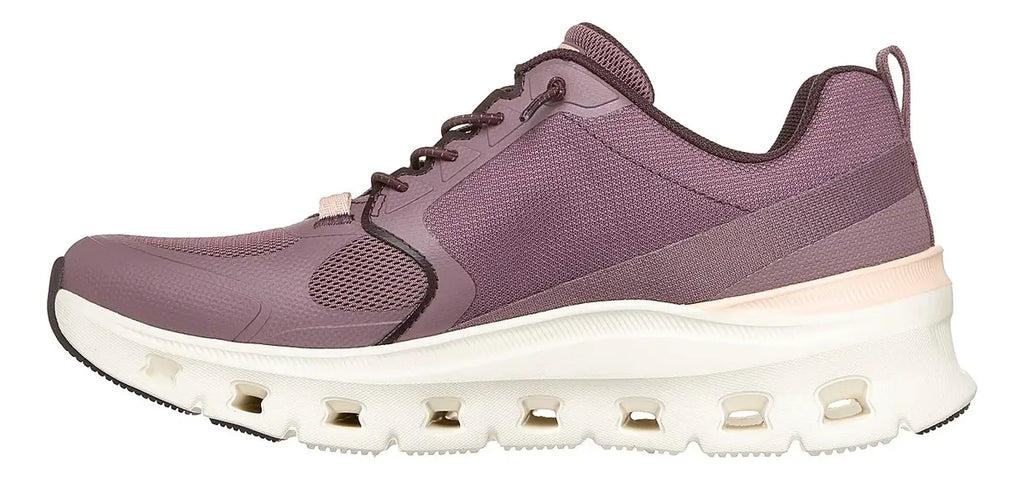"Tenis Skechers Mujer Morado para entrenamiento"