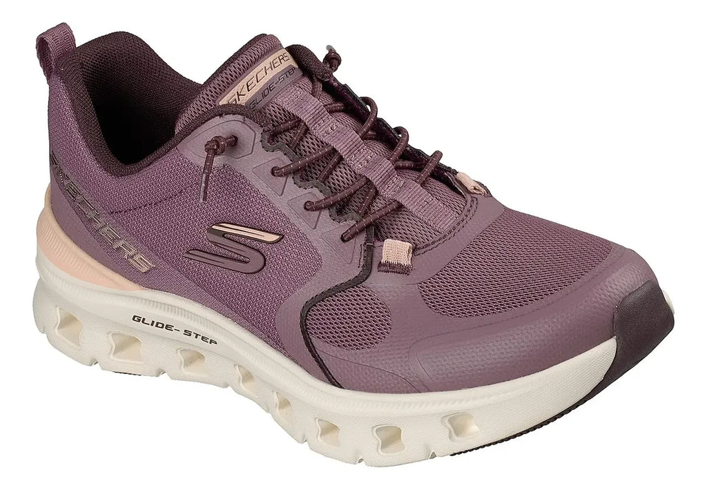 "Tenis Skechers Mujer Morado para entrenamiento"