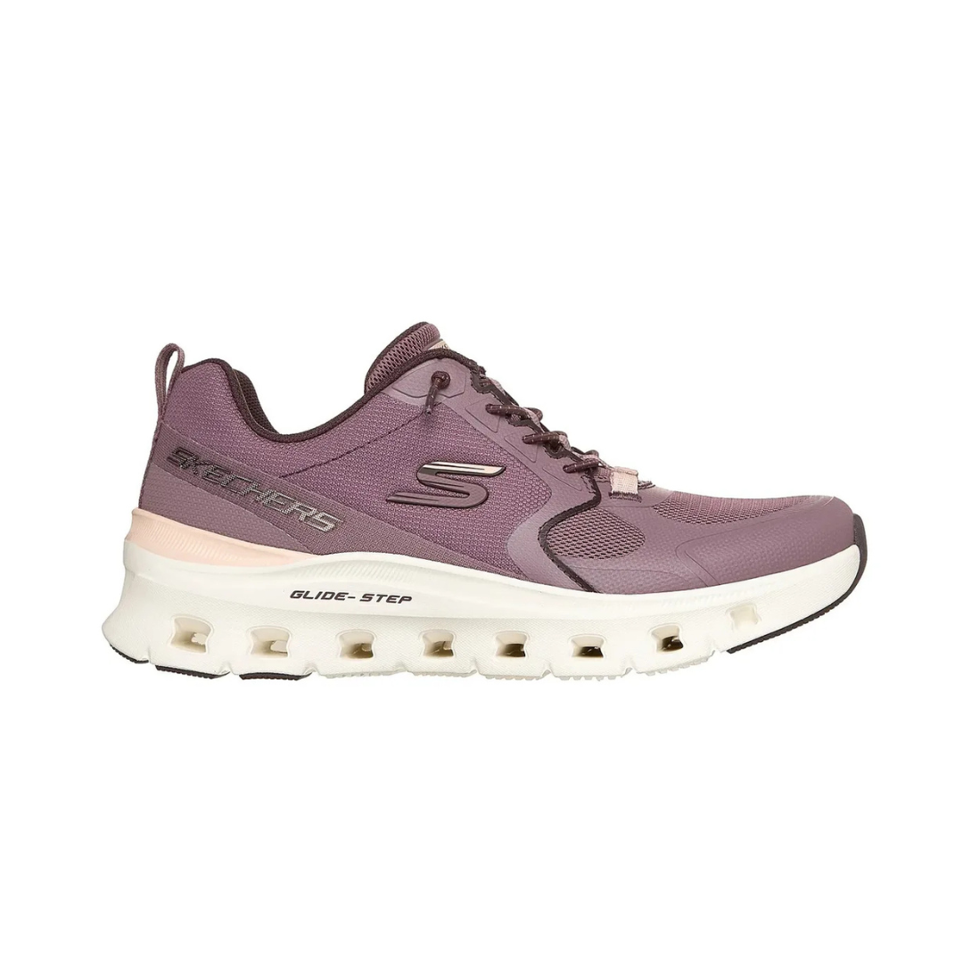 "Tenis Skechers Mujer Morado para entrenamiento"